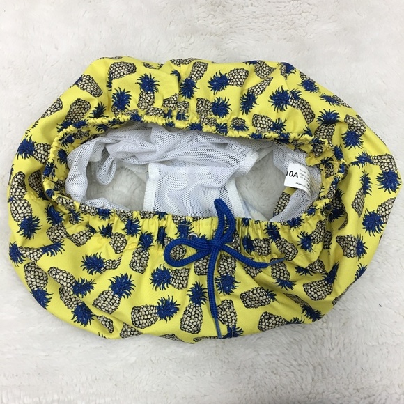 Pili Carrera Boys Pineapple Swim Trunk Shorts 10Y - Picture 6 of 8